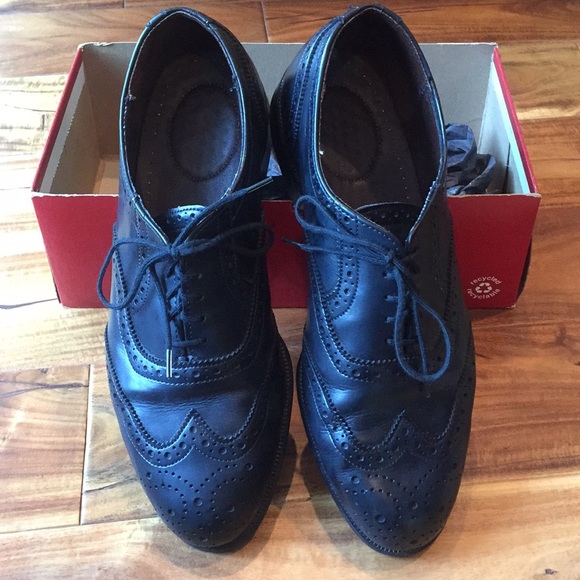 Dexter Oxford Dress Shoes -10WM -Wide Waterproof - Picture 1 of 8